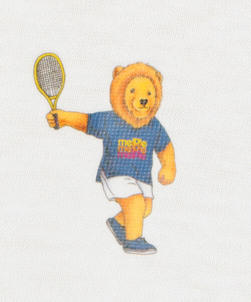 melple（メイプル）の「【SHIPS KIDS別注】melple:クールマックス アイコン TEE(100～160cm)（Tシャツ/カットソー・キッズ・ホワイト/ネイビー/マルチ・110/120/130/S/145/100）」の10枚目の写真