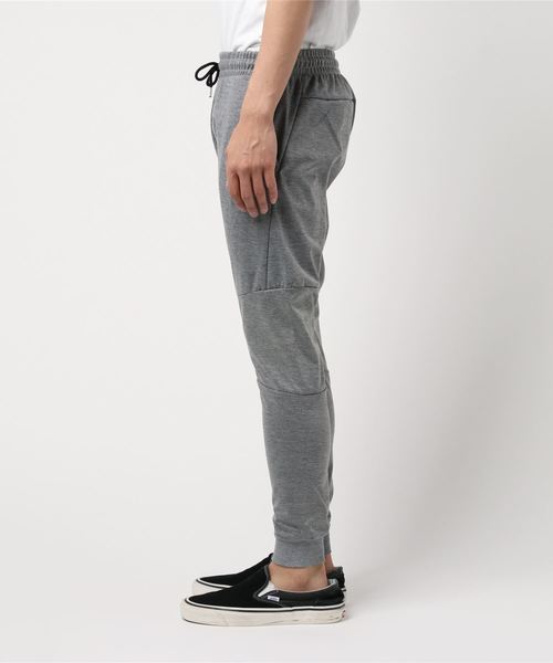 MinoriTY（マイノリティ）の「メンズ裏メッシュウインドストップジョガーパンツ（スウェットパンツ・メンズ・ブラック/杢グレー/チャコール・LL/M/L）」の4枚目の写真