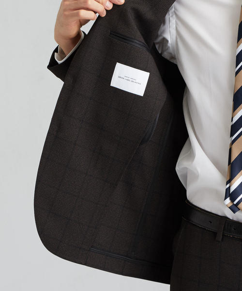 ビジネスジャケット上下 - green label relaxing - green label relaxing（グリーンレーベルリラクシング）の「A+ 千鳥