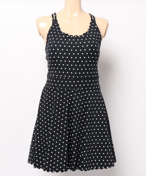 スカラップ ゴーイング ゲット ドレス ワンピース Kate ポルカ York ケイトスペード ワンピース ポルカ New セール ドット York ケイトスペード Spade ニューヨーク のファッション
