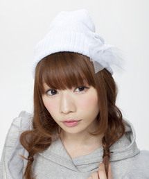 WEGO | 【Silent Siren×WEGO】リボン付きニットキャップ(ニットキャップ/ビーニー)