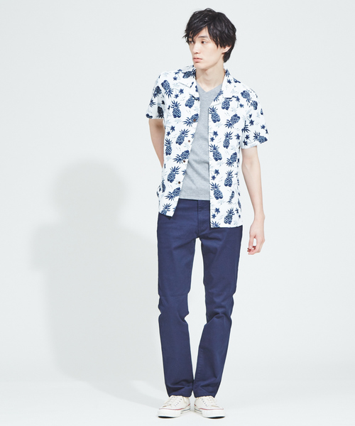 ABAHOUSE GRAY(アバハウスグレイ)の「【展開店舗限定】カラーツイルレギュラーパンツ(その他パンツ・メンズ・ホワイト/ライトグレー/ブラック/ベージュ/ネイビー・44/46/48/50)」の21枚目の写真