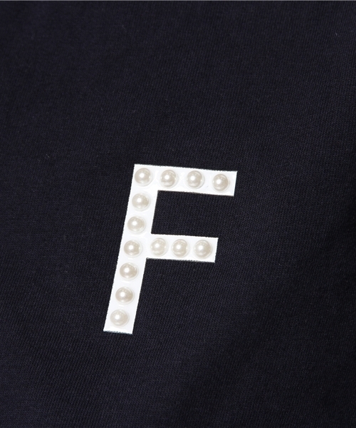 Chico(チコ)の「ビジューワッペンT(Tシャツ/カットソー・レディース・ホワイト/ネイビー/グレー・FREE)」の6枚目の写真