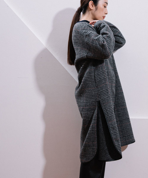 MARECHAL TERRE（マルシャルテル）の「パイピングコート(無地