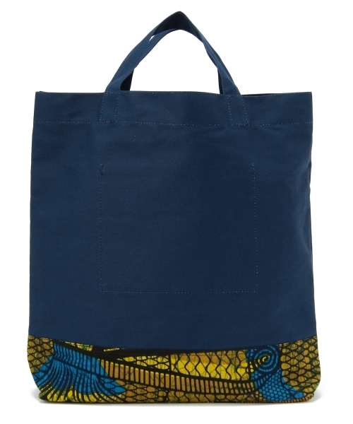 UNITED ARROWS(ユナイテッドアローズ)の「UA CANVAS AFRICAN TOTE ◆(トートバッグ・メンズ・ブラック/ベージュ/ネイビー・フリー)」の6枚目の写真