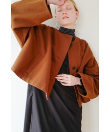 CLANE�i�N���l�j�́uNO-COLLAR WIDE BLOUSON�i�u���]���j�v