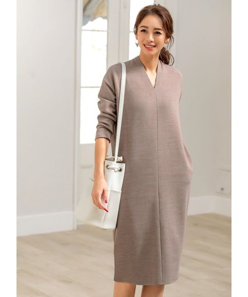 Style ワンピース ワンピースリラックスvネックワンピースb ワンピース Style Deli スタイルデリ のファッション