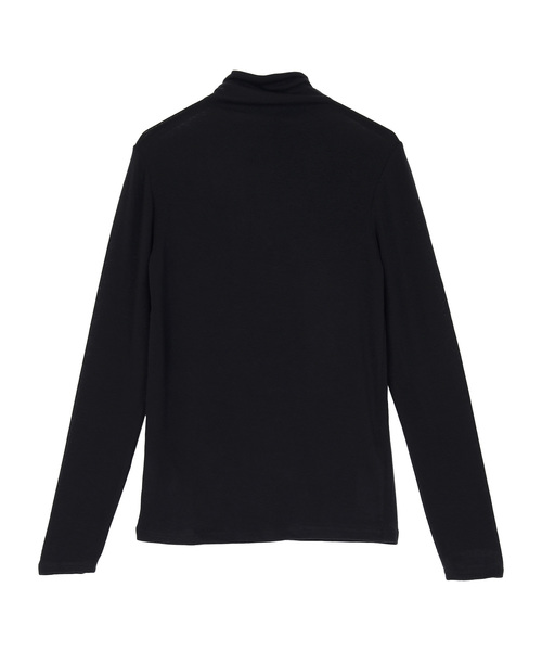 UR'S（ユアーズ）の「ﾍﾞｰｼｯｸﾀｰﾄﾙﾈｯｸﾌﾟﾙｵｰﾊﾞｰ（ニット/セーター・レディース・アイボリー/カーキ/ブラウン/ブラック・FREE）」の4枚目の写真