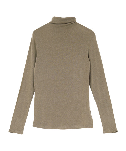 UR'S（ユアーズ）の「ﾍﾞｰｼｯｸﾀｰﾄﾙﾈｯｸﾌﾟﾙｵｰﾊﾞｰ（ニット/セーター・レディース・アイボリー/カーキ/ブラウン/ブラック・FREE）」の5枚目の写真