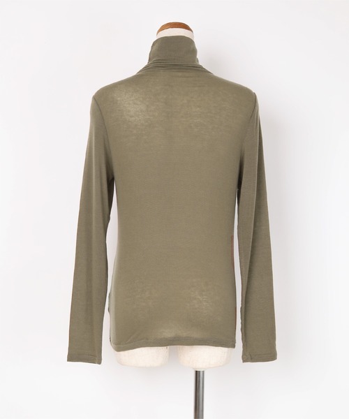 UR'S（ユアーズ）の「ﾍﾞｰｼｯｸﾀｰﾄﾙﾈｯｸﾌﾟﾙｵｰﾊﾞｰ（ニット/セーター・レディース・アイボリー/カーキ/ブラウン/ブラック・FREE）」の15枚目の写真