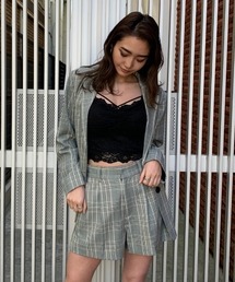 ENVYM | シングルブレストＣＨＥＣＫＪＫ(テーラードジャケット)