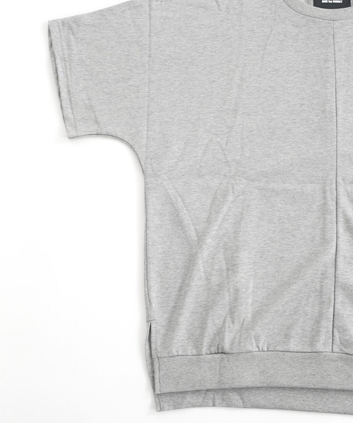 OURET（オーレット）の「コンパクトインド裏毛 ドルマンプルオーバー（Tシャツ/カットソー・メンズ・ブラック/ネイビー/グレー・1/2）」の5枚目の写真