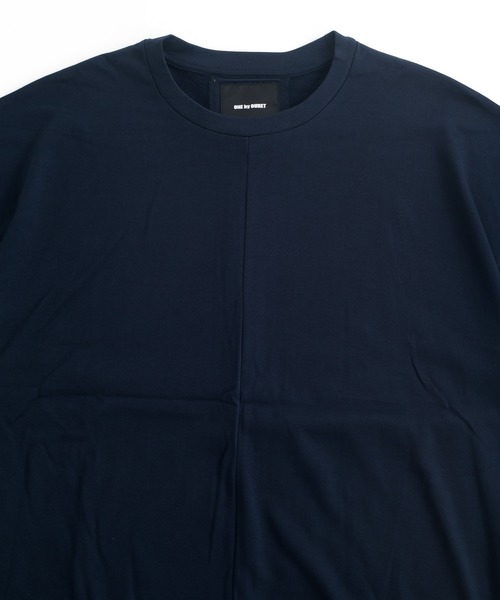 OURET（オーレット）の「コンパクトインド裏毛 ドルマンプルオーバー（Tシャツ/カットソー・メンズ・ブラック/ネイビー/グレー・1/2）」の9枚目の写真