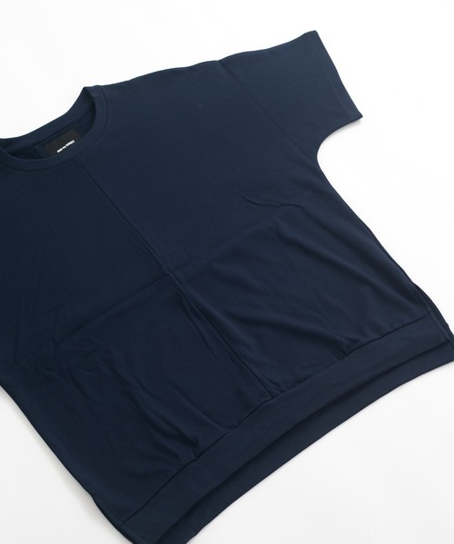 OURET（オーレット）の「コンパクトインド裏毛 ドルマンプルオーバー（Tシャツ/カットソー・メンズ・ブラック/ネイビー/グレー・1/2）」の11枚目の写真