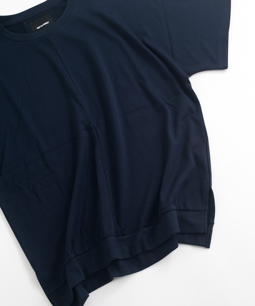 OURET（オーレット）の「コンパクトインド裏毛 ドルマンプルオーバー（Tシャツ/カットソー・メンズ・ブラック/ネイビー/グレー・1/2）」の12枚目の写真