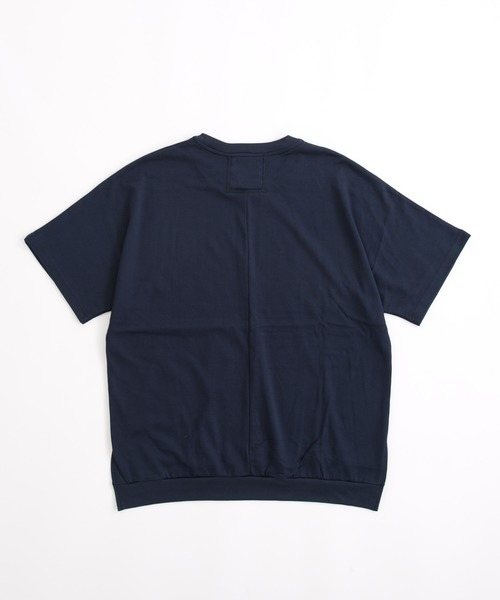 OURET（オーレット）の「コンパクトインド裏毛 ドルマンプルオーバー（Tシャツ/カットソー・メンズ・ブラック/ネイビー/グレー・1/2）」の13枚目の写真