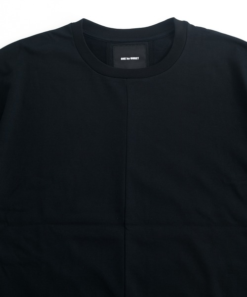 OURET（オーレット）の「コンパクトインド裏毛 ドルマンプルオーバー（Tシャツ/カットソー・メンズ・ブラック/ネイビー/グレー・1/2）」の14枚目の写真