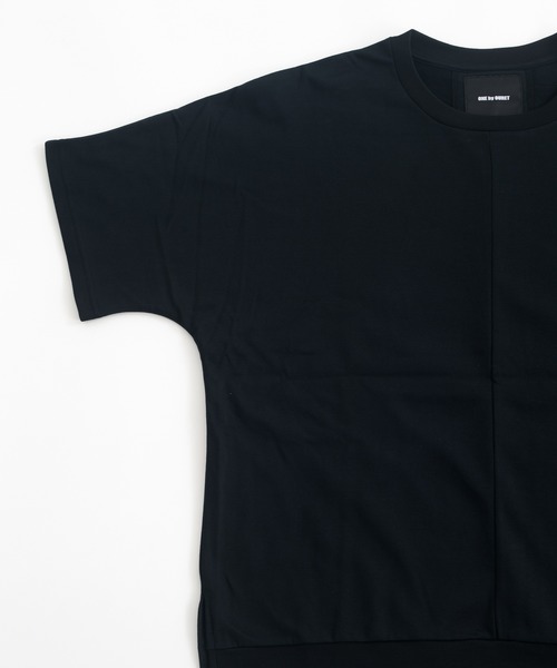 OURET（オーレット）の「コンパクトインド裏毛 ドルマンプルオーバー（Tシャツ/カットソー・メンズ・ブラック/ネイビー/グレー・1/2）」の15枚目の写真