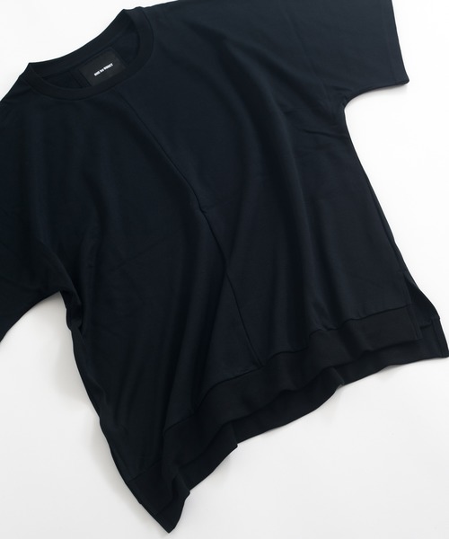 OURET（オーレット）の「コンパクトインド裏毛 ドルマンプルオーバー（Tシャツ/カットソー・メンズ・ブラック/ネイビー/グレー・1/2）」の17枚目の写真