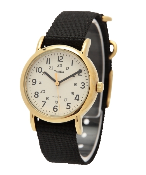 TIMEX（タイメックス）の「TIMEX / Weekender Central Park Mid-Size（アナログ腕時計・レディース・ブラック/ネイビー・ONE SIZE）」の14枚目の写真