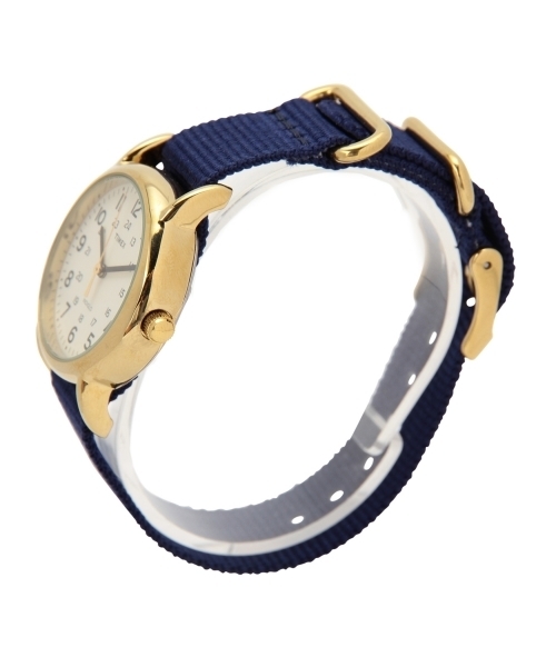 TIMEX（タイメックス）の「TIMEX / Weekender Central Park Mid-Size（アナログ腕時計・レディース・ブラック/ネイビー・ONE SIZE）」の9枚目の写真