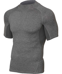 UNDER ARMOUR | UAヒートギアアーマー モック ショートスリーブ(トレーニング/MEN)(Tシャツ/カットソー)