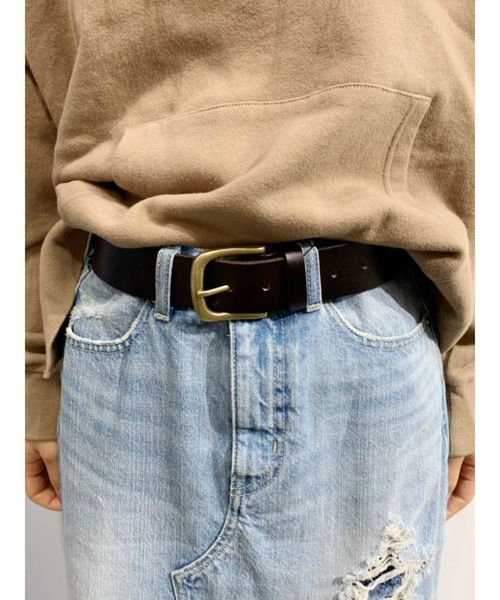 GYDA(ジェイダ)の「vintage ワイドベルト(ベルト・レディース・ブラック/ブラウン・FREE)」の3枚目の写真