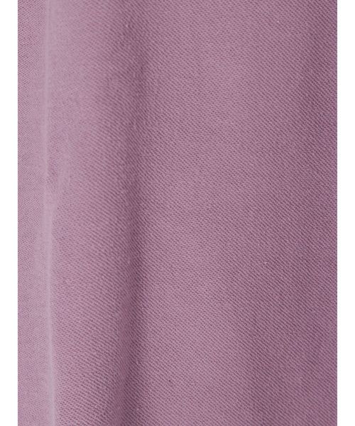 Ungrid（アングリッド）の「ビッグルーズリバーススウェット（スウェット・レディース・チャコールグレー/モカ/パープル/オフホワイト・FREE）」の19枚目の写真