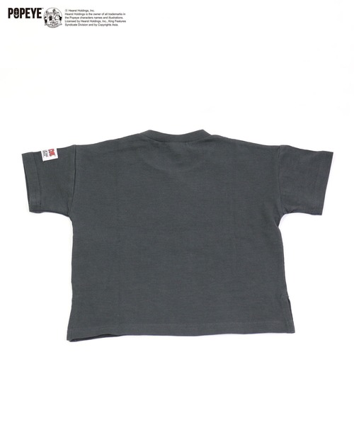 JAM & LINK(ジャムアンドリンク)の「Popeye/ポパイ 半袖Tシャツ(Tシャツ/カットソー・キッズ・チャコールグレー/オフホワイト・90cm/110cm/100cm/120cm/130cm/140cm/150cm/160cm)」の15枚目の写真