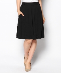 Kastane | 【Kastane】ハーフ丈タックキュロット無地(その他パンツ)