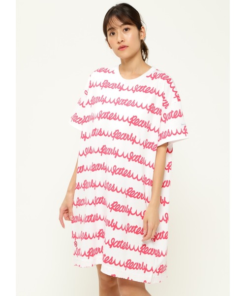 セール Pearly Gates 波ロゴ 半袖 Tシャツワンピース ワンピース Pearly Gates パーリーゲイツ のファッション通販 Zozotown