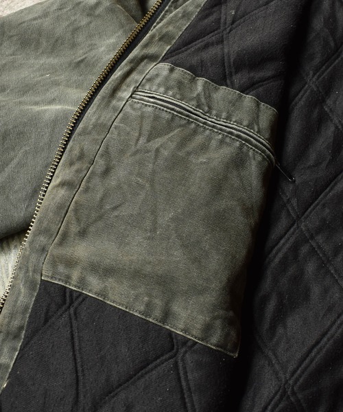 Carhartt（カーハート）の「【ヴィンテージ古着】Carhartt/カーハート ダック地 アクティブパーカー（ブルゾン・メンズ・グリーン・MEDIUM）」の8枚目の写真