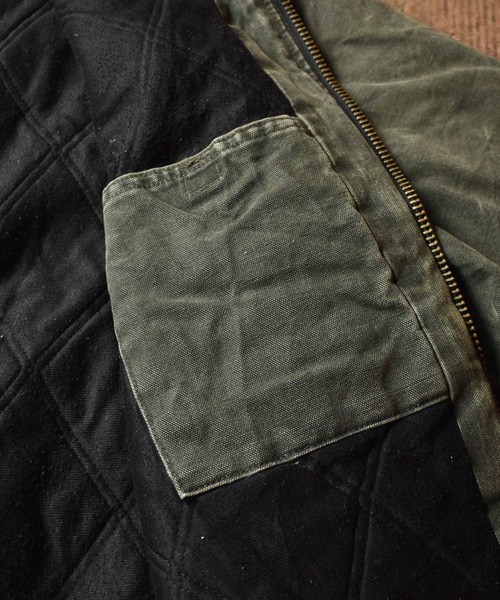 Carhartt（カーハート）の「【ヴィンテージ古着】Carhartt/カーハート ダック地 アクティブパーカー（ブルゾン・メンズ・グリーン・MEDIUM）」の9枚目の写真