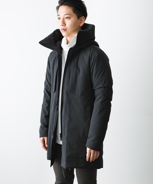 ATTACHMENT（アタッチメント）の「3レイヤーライトタフタ フーデッド