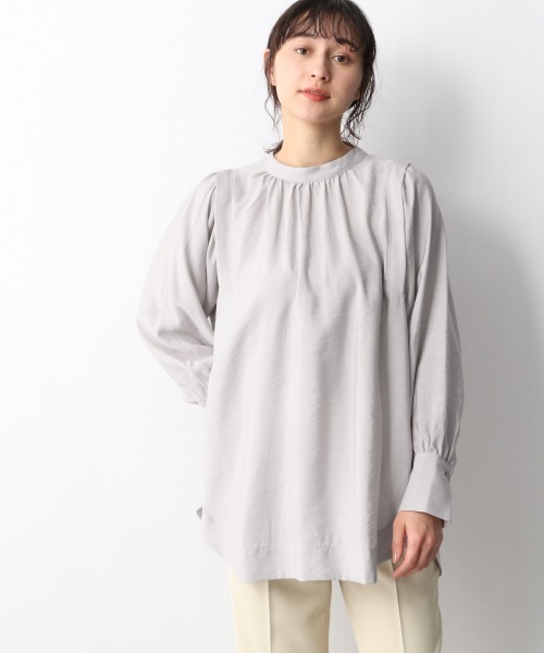 A part by（アパートバイ）の「RyNyソデボリュームブラウス 915752（シャツ/ブラウス・レディース・レッド系その他6/ブラック/ベージュ/ライトブルー/ピンク系その他4/オフホワイト/ライトグレー/ライトベージュ・FREE）」の20枚目の写真