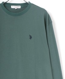 U.S. POLO ASSN./ユーエスポロアッスン ビッグシルエット ロゴ 刺繍 ワンポイント ロングスリーブTシャツ