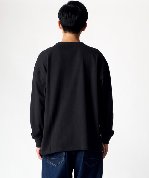 U.S. POLO ASSN.（ユーエスポロアッスン）の「U.S. POLO ASSN./ユーエスポロアッスン ビッグシルエット ロゴ 刺繍 ワンポイント ロングスリーブTシャツ（Tシャツ/カットソー・メンズ・ホワイト/ブラック/ベージュ/ネイビー/ダークグリーン/ブルー・LL/M/L）」の22枚目の写真