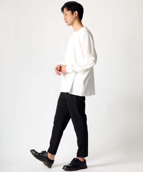 U.S. POLO ASSN.（ユーエスポロアッスン）の「U.S. POLO ASSN./ユーエスポロアッスン ビッグシルエット ロゴ 刺繍 ワンポイント ロングスリーブTシャツ（Tシャツ/カットソー・メンズ・ホワイト/ブラック/ベージュ/ネイビー/ダークグリーン/ブルー・LL/M/L）」の17枚目の写真