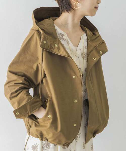 セール グログランナイロンフーデットパーカー ブルゾン Urban Urban ブルゾン Research アーバンリサーチ のファッション