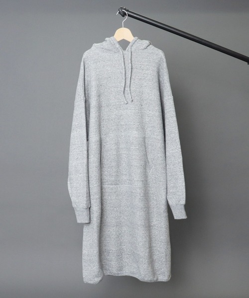 v::room(ヴィルーム)の「【 V::room / ヴィルーム 】HOODED DRESS フーデッドスウェットワンピース・・(ワンピース・レディース・チャコールグレー・FREE)」の1枚目の写真