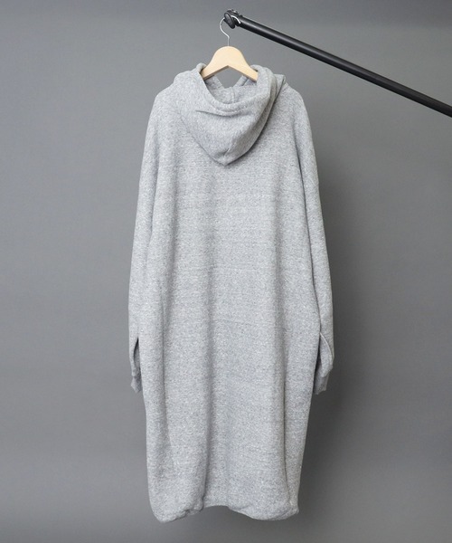 v::room(ヴィルーム)の「【 V::room / ヴィルーム 】HOODED DRESS フーデッドスウェットワンピース・・(ワンピース・レディース・チャコールグレー・FREE)」の2枚目の写真