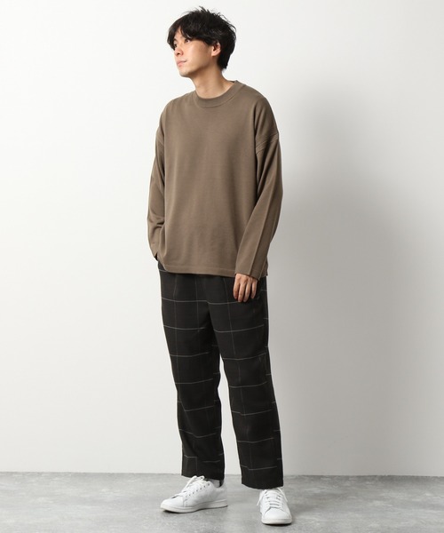 LAKOLE（ラコレ）の「ルーズニットクルーネックプルオーバー / LAKOLE（ニット/セーター・メンズ・ブラック/グリーン/ブラウン系その他・MEDIUM/LARGE）」の12枚目の写真