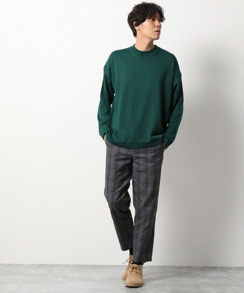 LAKOLE（ラコレ）の「ルーズニットクルーネックプルオーバー / LAKOLE（ニット/セーター・メンズ・ブラック/グリーン/ブラウン系その他・MEDIUM/LARGE）」の10枚目の写真