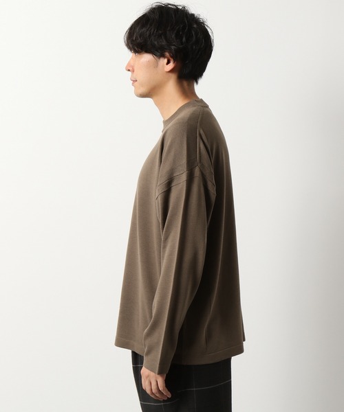 LAKOLE（ラコレ）の「ルーズニットクルーネックプルオーバー / LAKOLE（ニット/セーター・メンズ・ブラック/グリーン/ブラウン系その他・MEDIUM/LARGE）」の14枚目の写真