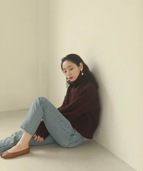 TODAYFUL(トゥデイフル)の「Jane'sデニム(デニムパンツ・レディース・サックスブルー/ブルー系その他・24inch/25inch/26inch/23inch)」の3枚目の写真