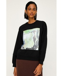 SLY | VOLUME S／L PHOTO スウェット/ボリュームロングスリーブ(スウェット)
