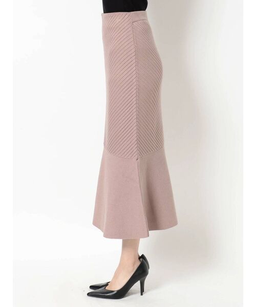 RESEXXY（リゼクシー）の「マーメイドニットスカート（スカート・レディース・ブラック/ベージュ/ピンク・FREE）」の18枚目の写真