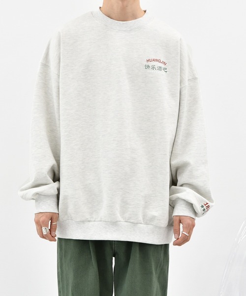 未使用 Pate a chou 45R パトアシュ ガーゼ裏毛 ウィリーシャツ 長袖 スウェット カットソー  ホワイト レディース 古着 中古 中古】未使用 Pate a chou 45R パトアシュ ガーゼ裏毛 ウィリー