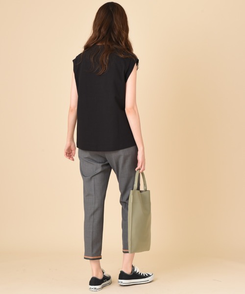 blanc basque（ブランバスク）の「【BLANC basque】T/Wトロパンツ（その他パンツ・レディース・ライトグレー/グレー・SMALL/MEDIUM）」の7枚目の写真