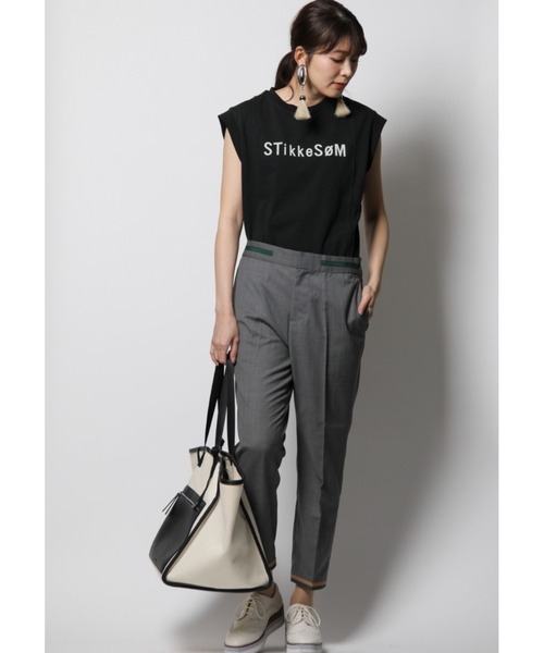 blanc basque（ブランバスク）の「【BLANC basque】T/Wトロパンツ（その他パンツ・レディース・ライトグレー/グレー・SMALL/MEDIUM）」の20枚目の写真